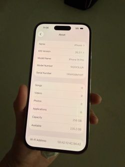 iphone14 pro 256gb New