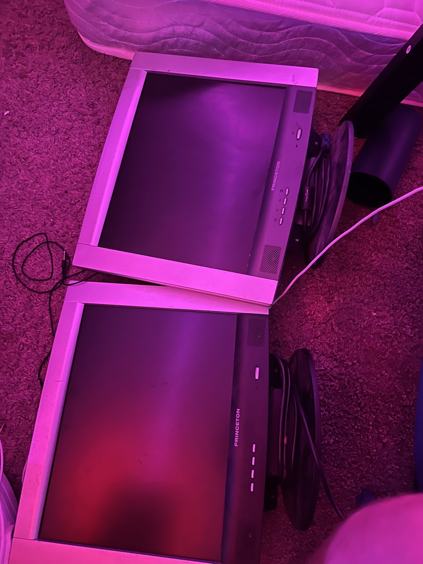 2 Princeton Square Security Camera Monitors