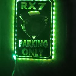 RX7 Parking Only 