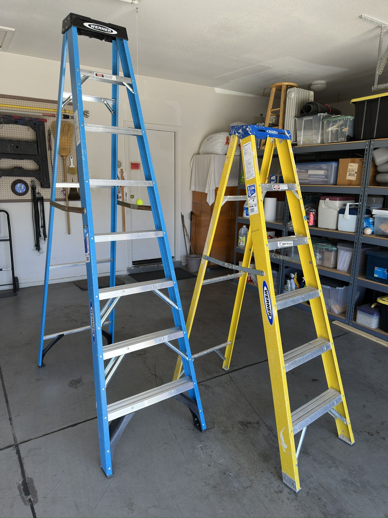 8 Foot And 6 Foot Ladder