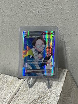 Pokemon Fossil Researcher 110/111 Full Art Ultra Rare XY Furious Fists