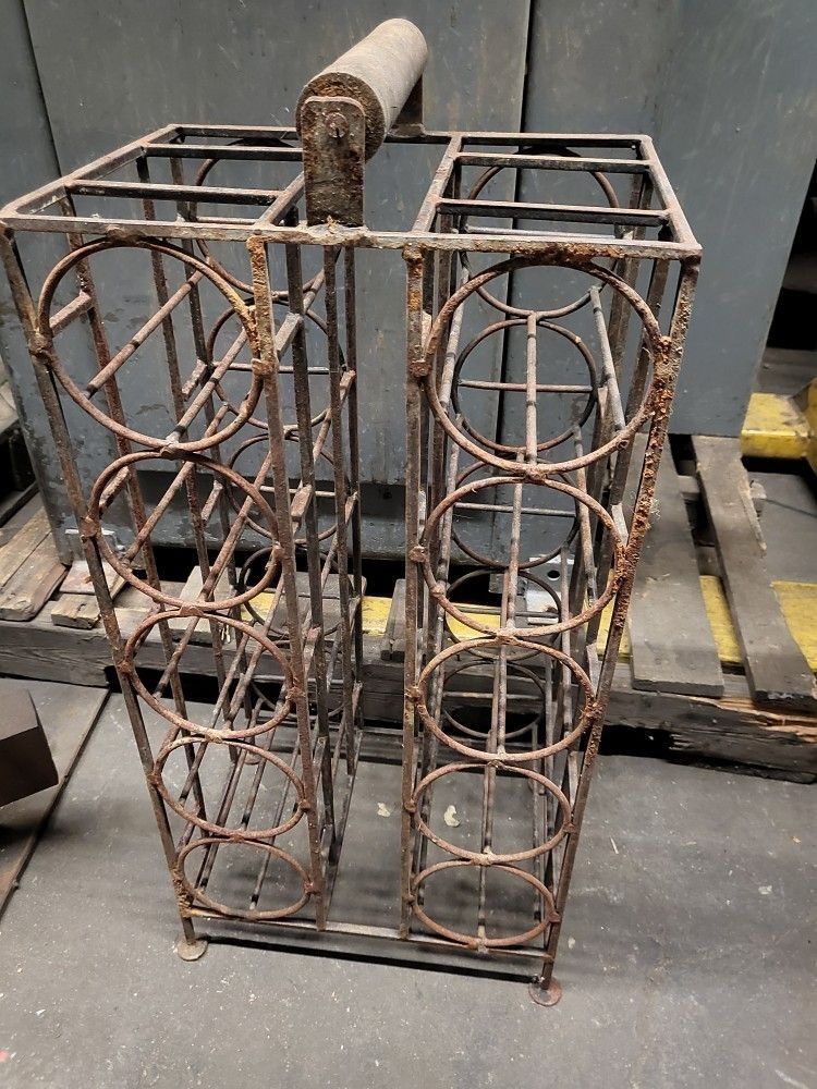 Wine Rack Display Antique Classic Vintage Tool Tools