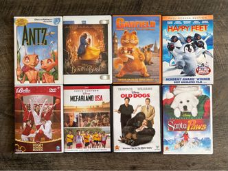 Disney Movies, DVD Lot (Lot of 8 Movies)