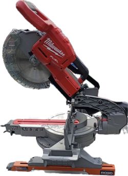 Milwaukee cordless 10” compound slide mitre