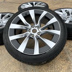  (4) 19" x 8.5" Tesla Model 3 Nova 2024 2025 OEM Wheels Rims 134422700A UsedTires