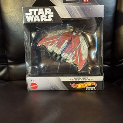 Hot Wheels Star Wars Starships Select AHSOKA T-6 JEDI SHUTTLE #27 NEW