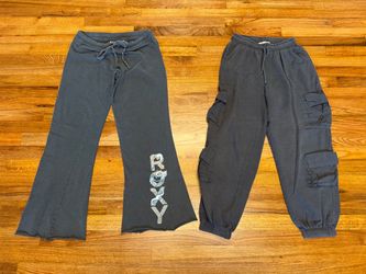 U rban Rebel and Roxy sweatpants