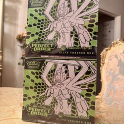 Pokémon TCG: Mega Evolution Perfect Order Pokémon Center Elite Trainer Box (Brand New ETB) x2