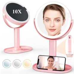 Vanity Mirror With 3 Light Color.👀Pls Read Description Below For Location ⤵️