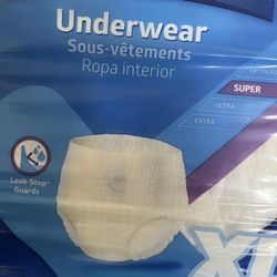 Pull Up Diapers, Extra Large Men And Women