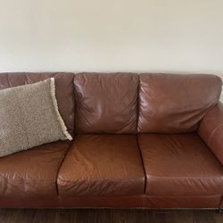 Leather Couch 