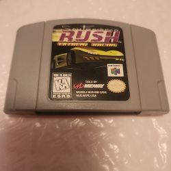 San Francisco Rush N64 cartridge Perfect Condition 