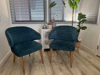 World Market Velvet Bohemian Modern Century Chair Accent Chair Kitchen Chair Deal Office Chair