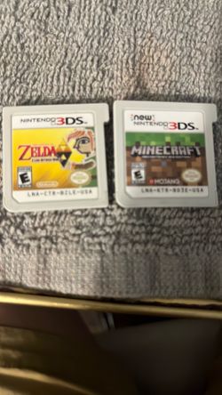 Zelda& Minecraft 3DS GAMES