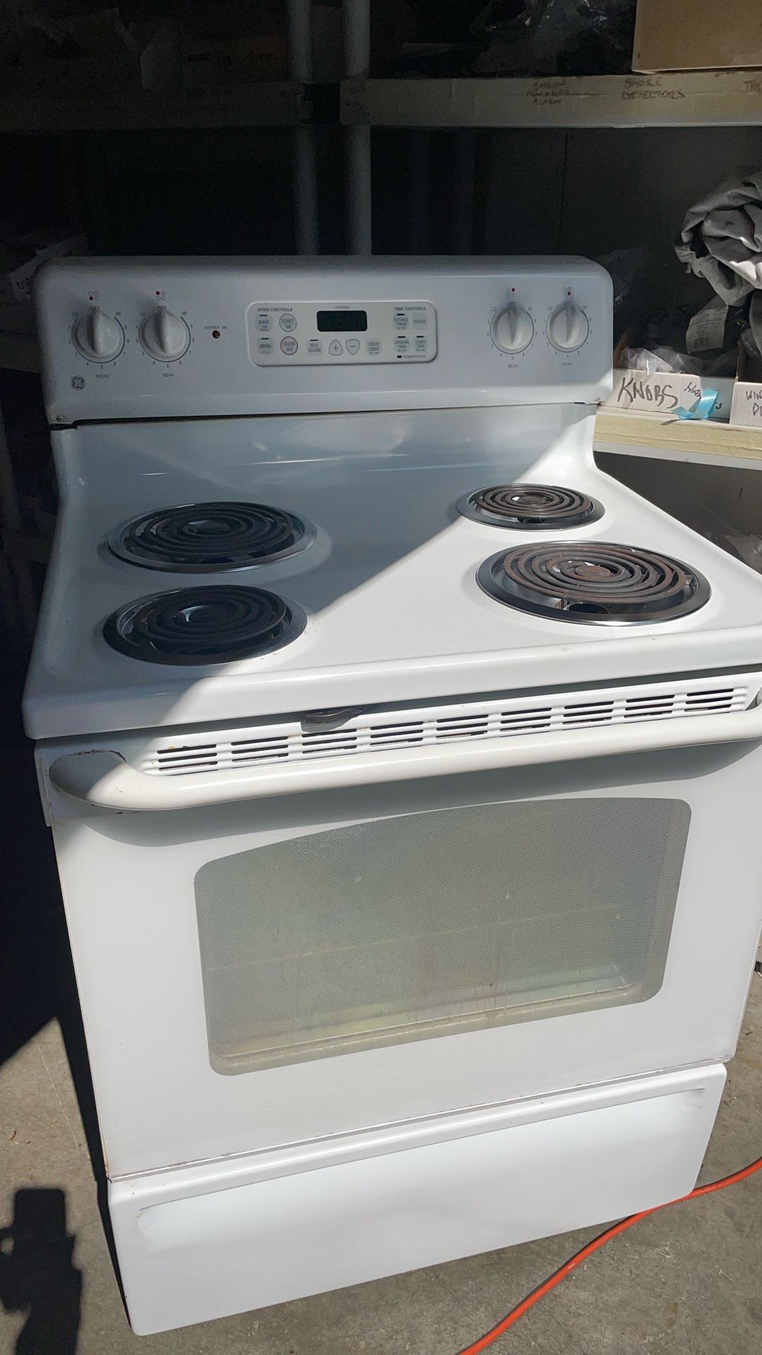 Oven stove.