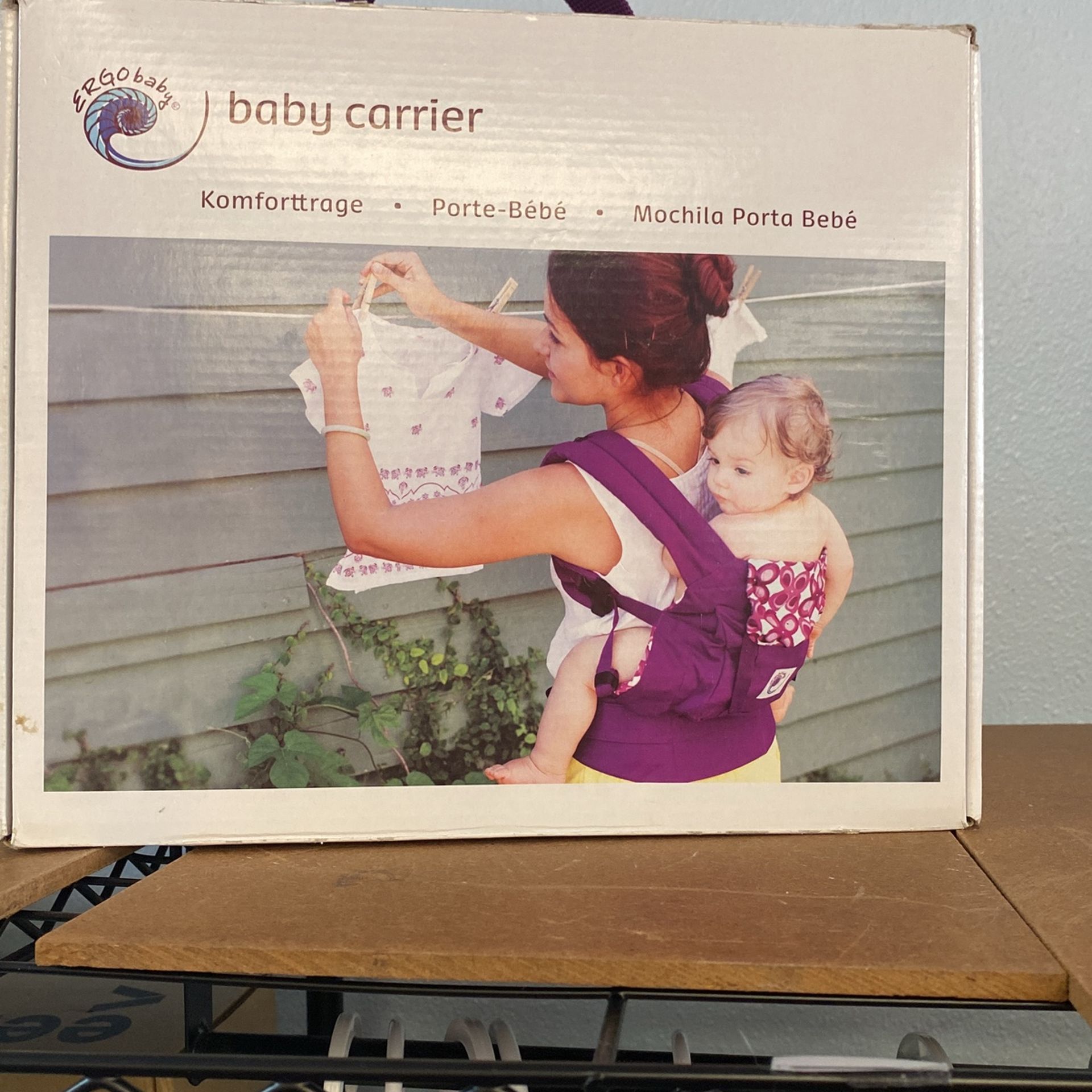 Ergo Baby Purple Mystic Baby Carrier Original 7+lbs