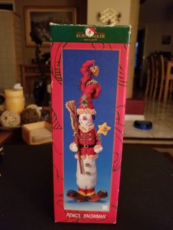 Kurt S. Adler Pencil Snowman