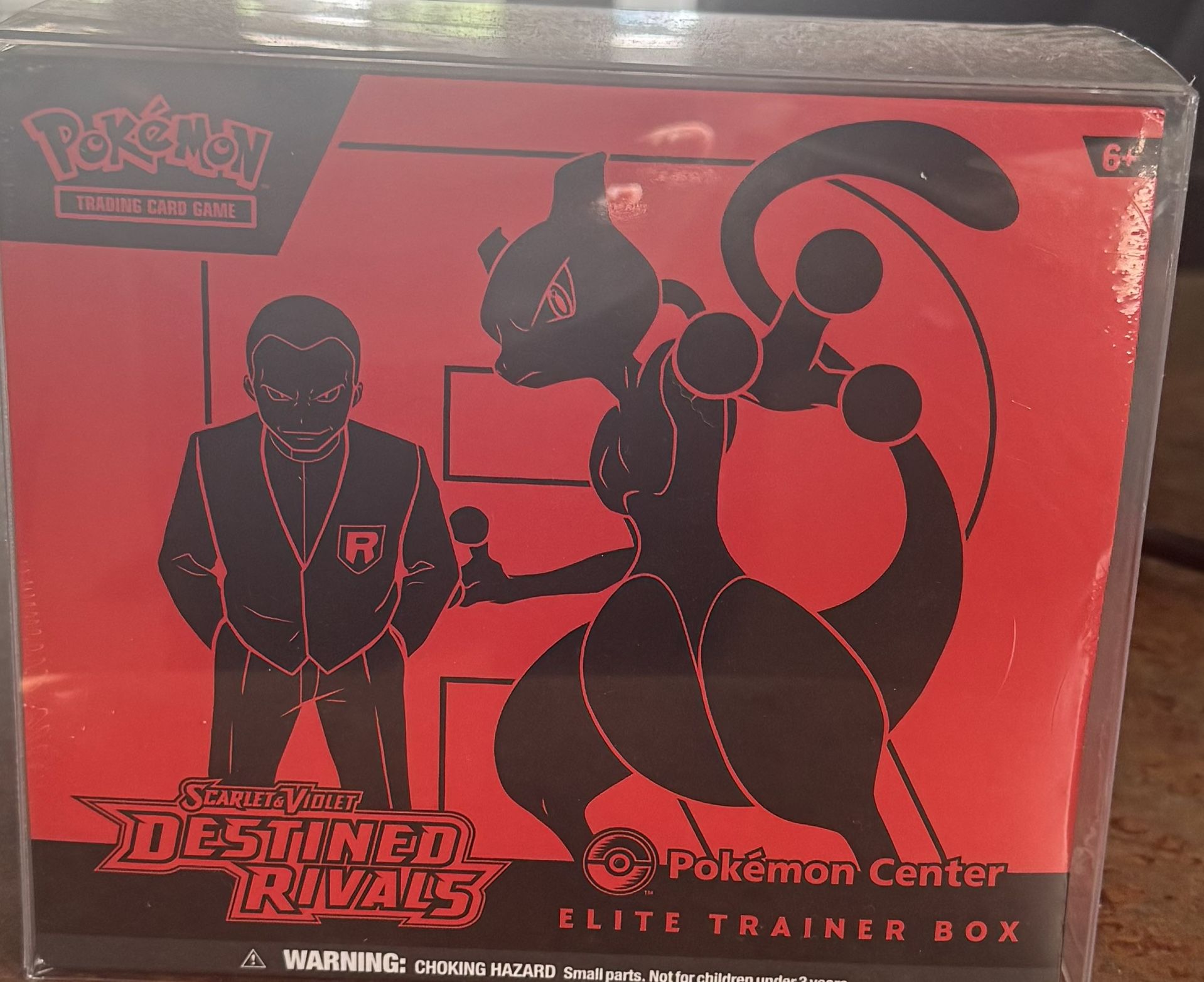 Destined Rivals Pokemon Center Elite Trainer Box (Exclusive) - SV10: Destined Rivals (DRI)