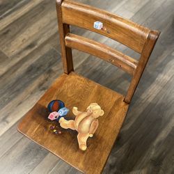 Toddler Wooden Chair 