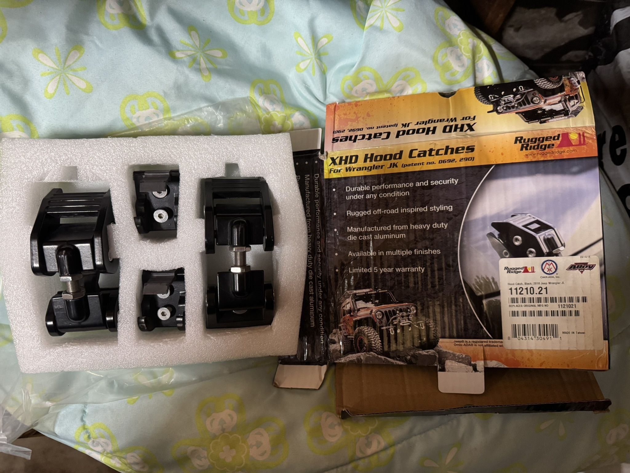Jeep Wrangler Hood Latch