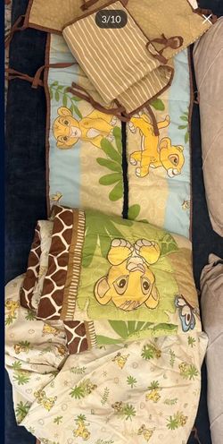 Disney Lion King Baby Crib Bedding Set