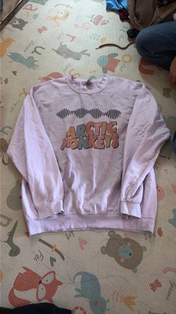 Baby pink arctic monkeys sweatshirt