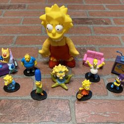 The Simpsons Toy Figure Lot 