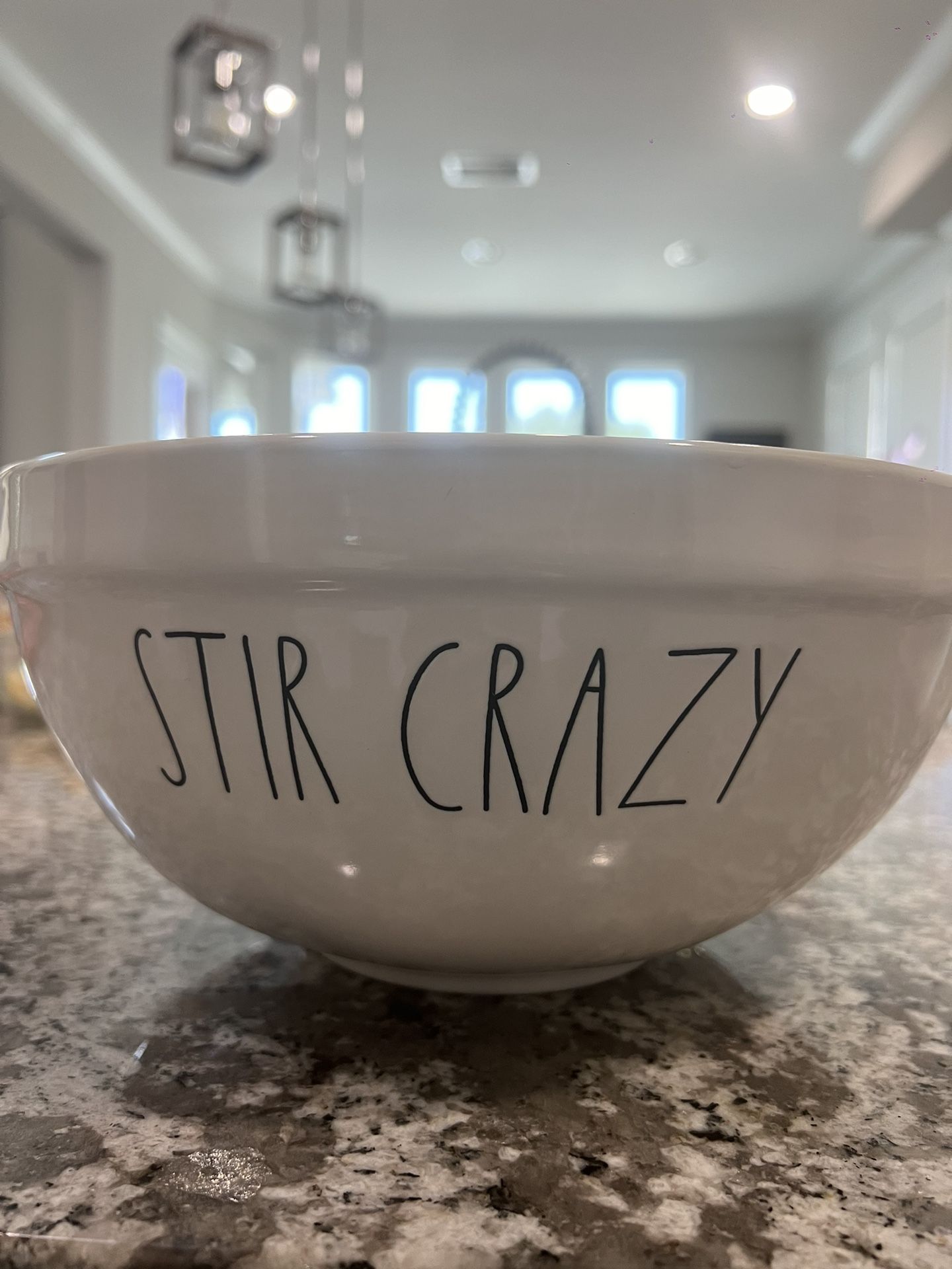 Rae Dunn  Artisan Collection By Magenta Large STIR CRAZY Bowl