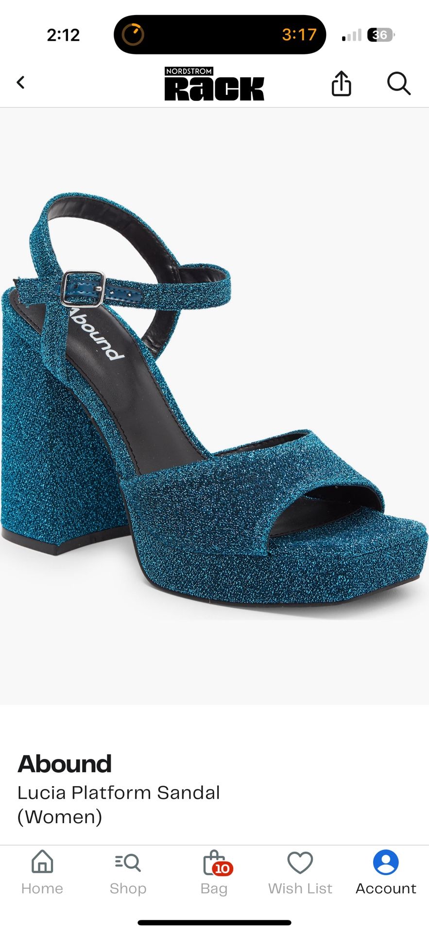 Abound Blue Heels