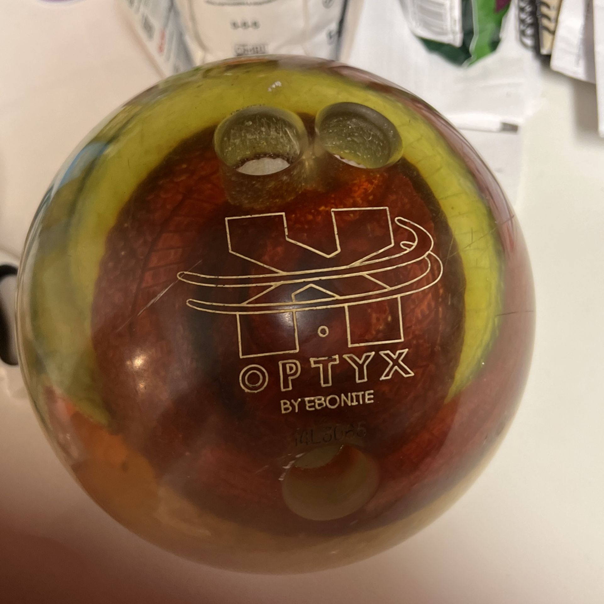 Optyx Snake Bowling Ball