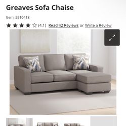 Graves Sofa Chaise