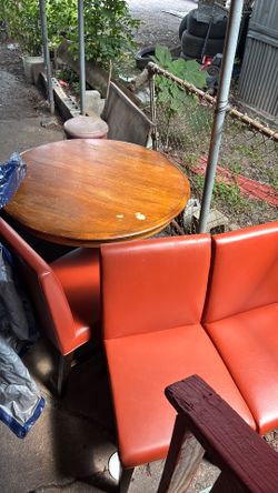 Table and 3 chairs