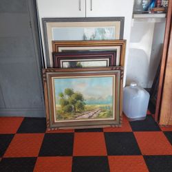 Vintage Paintings, Frames