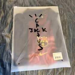 TRAVIS SCOTT FC Barcelona Jersey