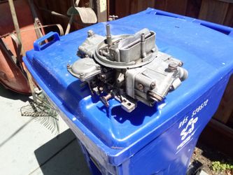 Holley 850.carburetor double pump