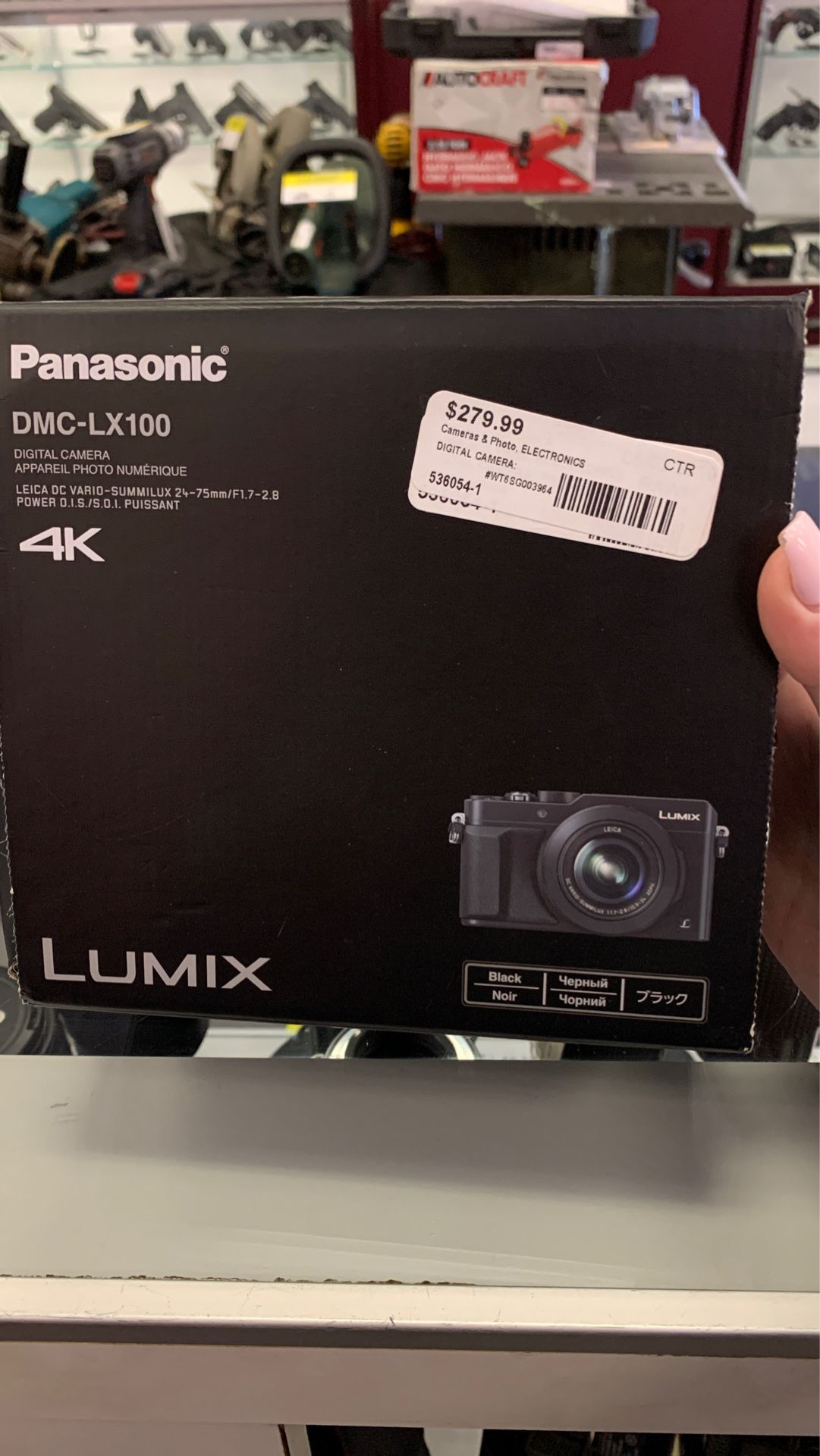 Panasonic 4K Digital Camera (RB)