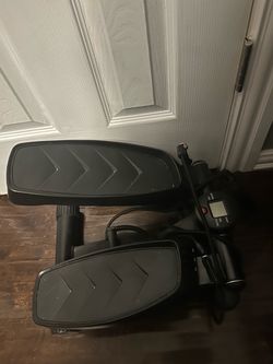 Fitness Stepper with exercise bands