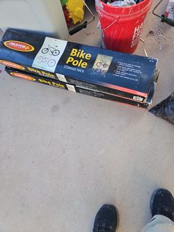 Bike Pole Storage Rack