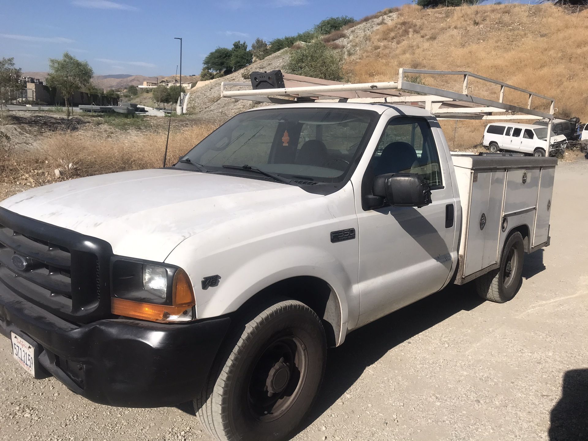 1999 FORD F350 utility truck