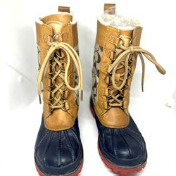 COACH Laura Signature Fashionable Rain Boots Size 7B