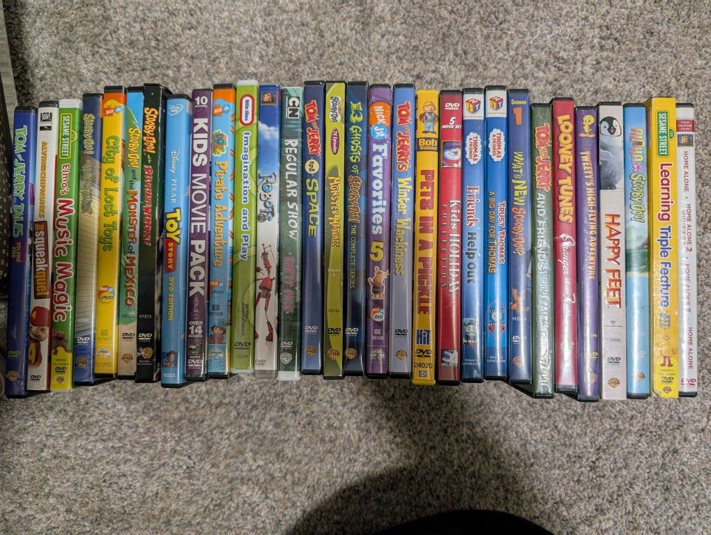 30 Kids DVDs