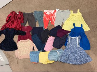 Assortment of girls clothes 2T-5T (designer included)