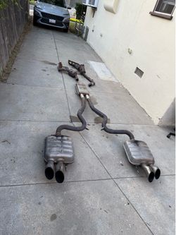 2020 MUSTANG GT stock headers + exhaust complete