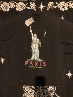 Balaneciga Designer Paris Statue of Liberty T-shirt