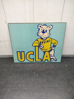 UCLA Vintage Plaque
