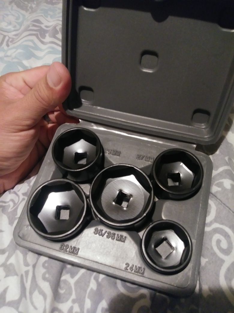 LISLE 5PC. FILTER SOCKET SET