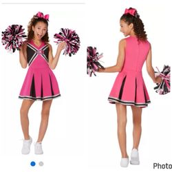 Medium 8, spirit Halloween girls cheerleader costume