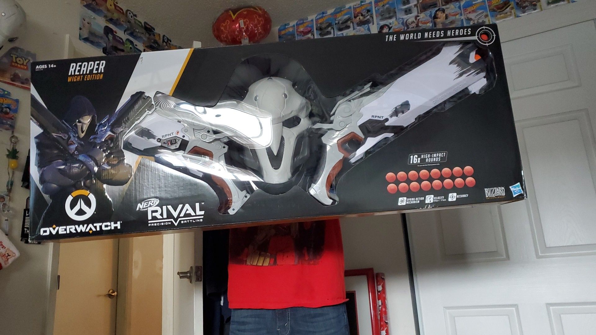 Overwatch rival nerf guns and masks