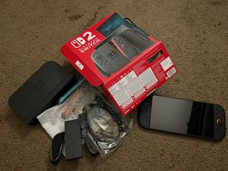 Nintendo Switch 2 Console with Box and Accessories