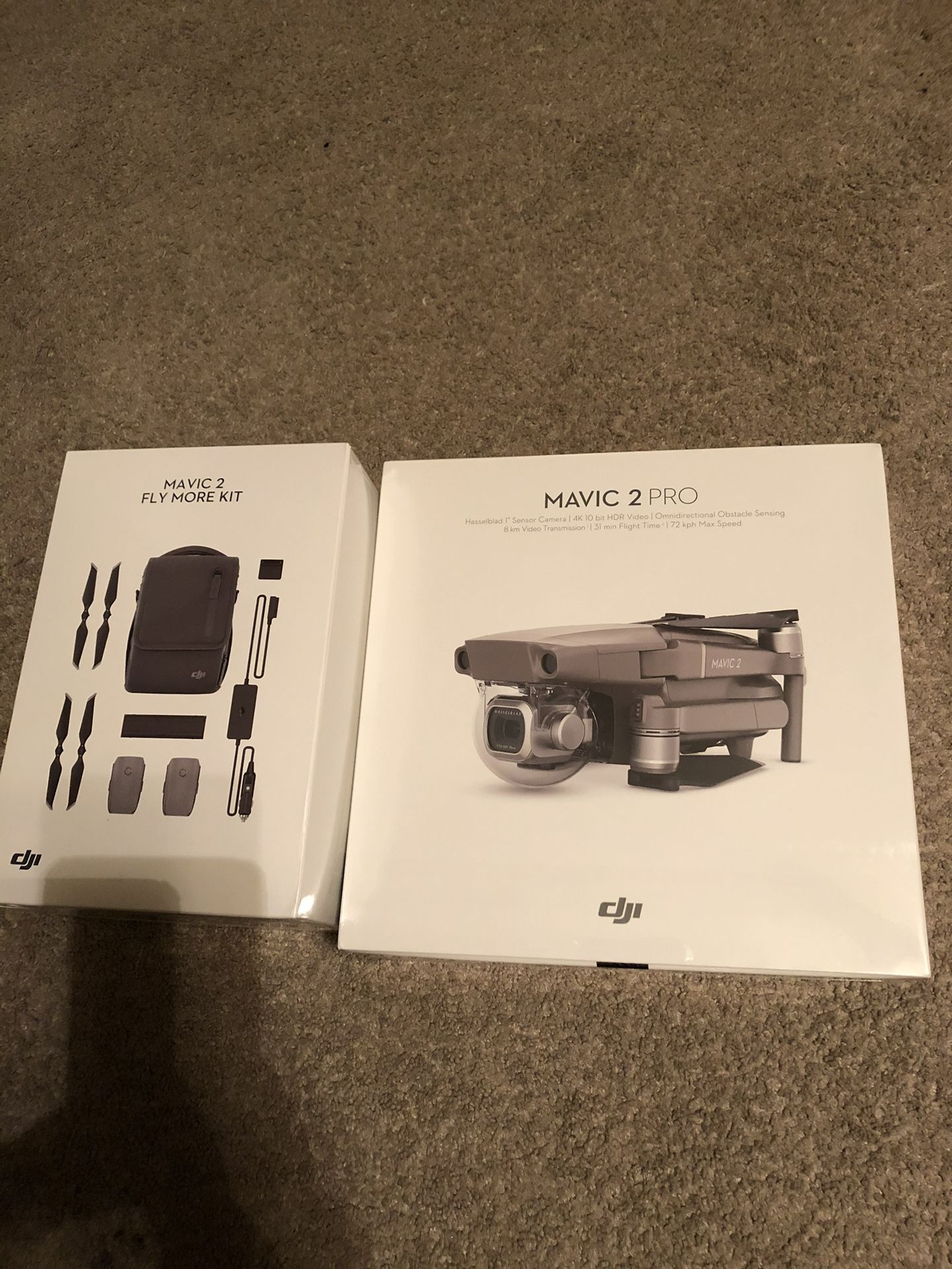DJI Mavic 2 Pro With 3 Batteries Fly More Combo And Extras